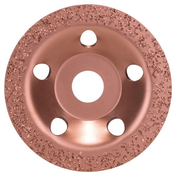 BOSCH Carbide-Schleifköpfe, 115 mm, Feinheitsgrad mittel, Scheibenform mittel