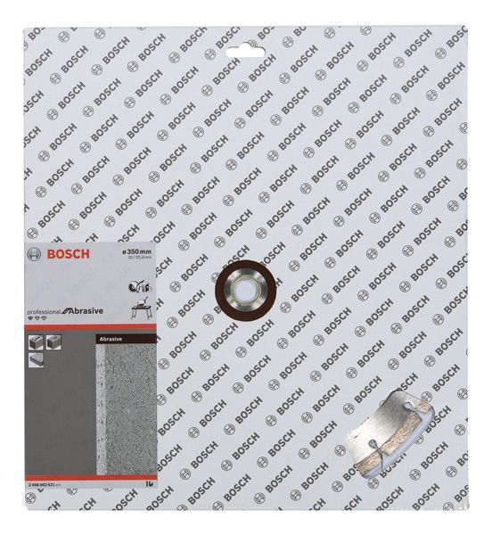 BOSCH Diamanttrennscheibe Standard for Abrasive, 350 x 20,00/25,40 x 2,8 x 10 mm