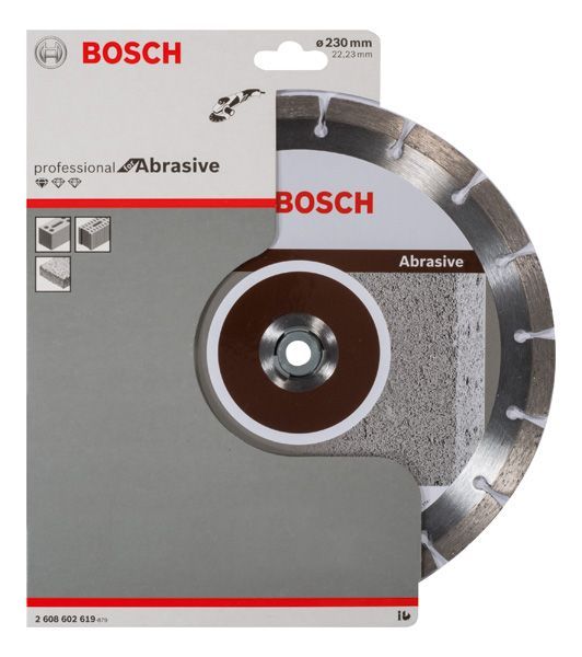 BOSCH Diamanttrennscheibe Standard for Abrasive, 230 x 22,23 x 2,3 x 10 mm