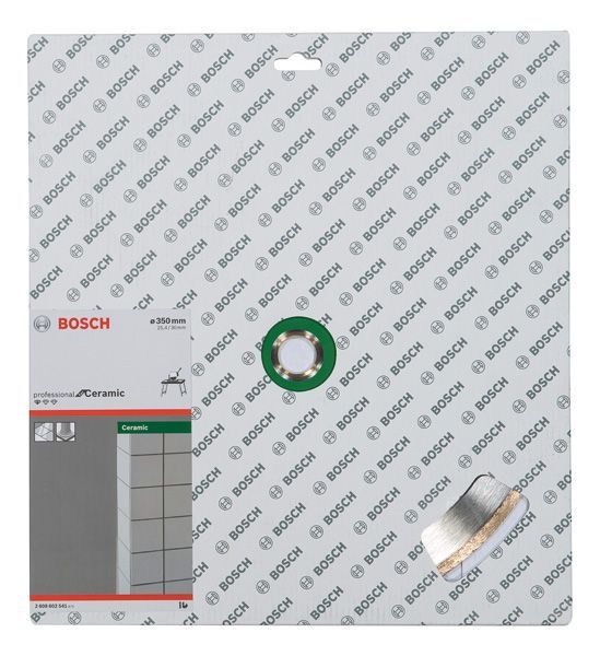 BOSCH Diamanttrennscheibe Standard for Ceramic, 350 x 30 + 25,40 x 2 x 7 mm