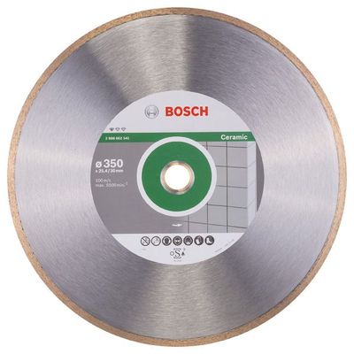 BOSCH Diamanttrennscheibe Standard for Ceramic, 350 x 30 + 25,40 x 2 x 7 mm