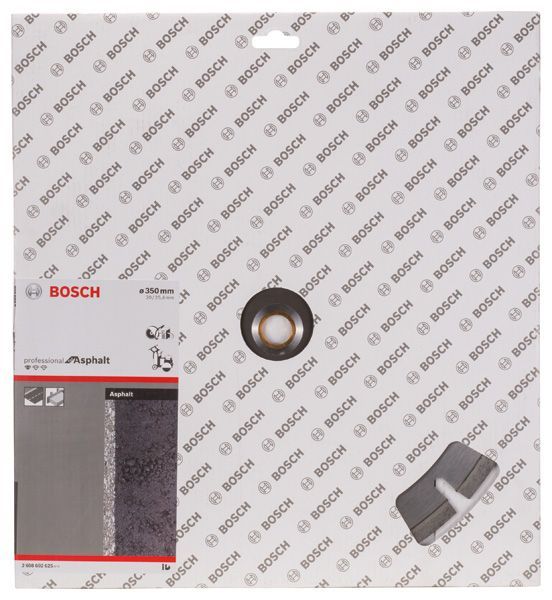 BOSCH Diamanttrennscheibe Standard for Asphalt, 350 x 20,00/25,40 x 3,2 x 8 mm