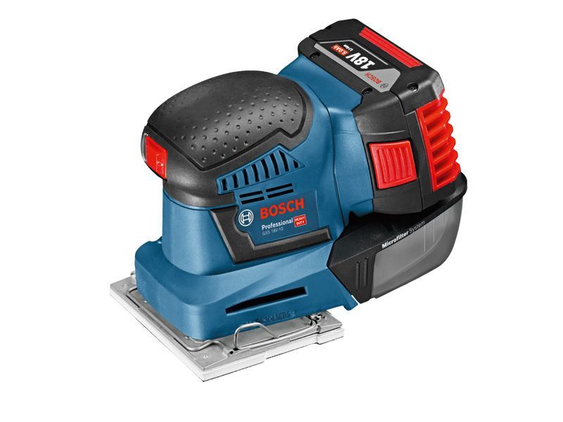 BOSCH Akku-Schwingschleifer GSS 18V-10