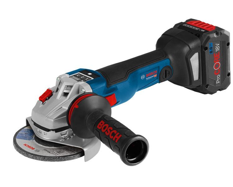 BOSCH Akku-Winkelschleifer GWS 18V-10 SC, L-BOXX