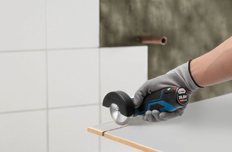 BOSCH Akku-Winkelschleifer GWS 12V-76, L-BOXX