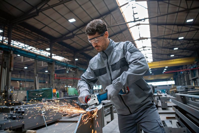 BOSCH Akku-Winkelschleifer GWS 18V-10 P, im Karton