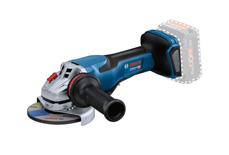 BOSCH Akku-Winkelschleifer BITURBO GWS 18V-15 P, L-BOXX