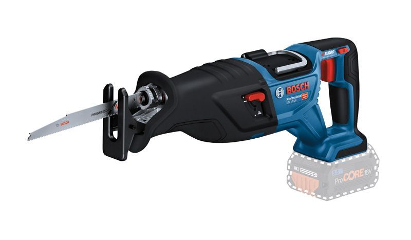 BOSCH Akku-Säbelsäge BITURBO GSA 18V-28, in L-BOXX 238 mit Säbelsägeblatt