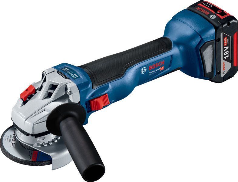 BOSCH Akku-Winkelschleifer GWS 18V-10, L-BOXX + L-BOXX Einlage