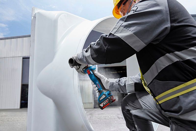 BOSCH Akku-Winkelschleifer GWS 18V-11