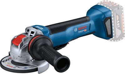 BOSCH Akku-Winkelschleifer mit X-LOCK GWX 18V-10 P, L-BOXX