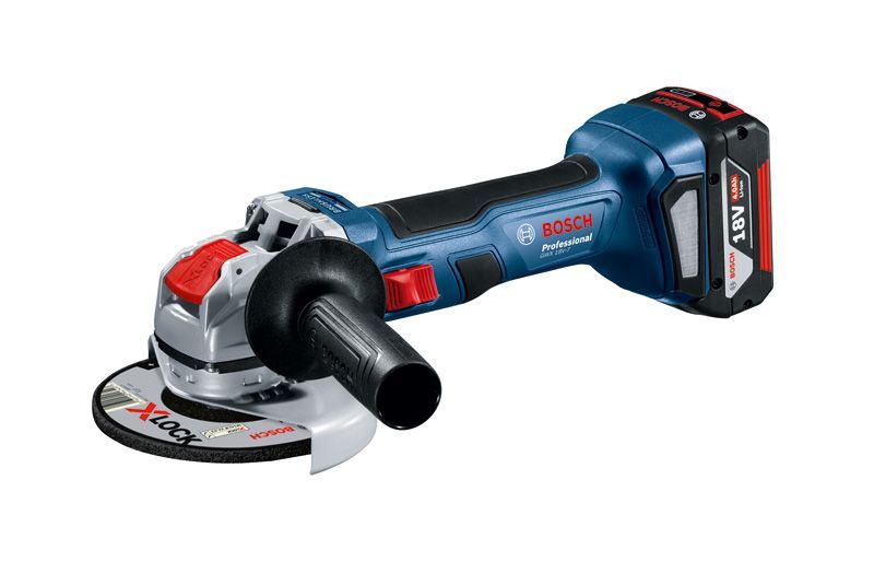 BOSCH Akku-Winkelschleifer mit X-LOCK GWX 18V-7 in L-BOXX