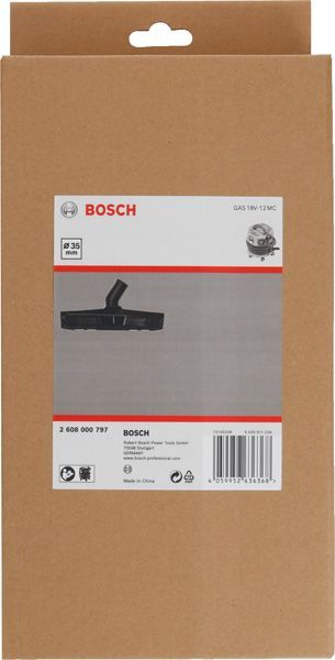 BOSCH Breite Bodendüse, 280 x 133 x 70 mm. Für Staubsauger