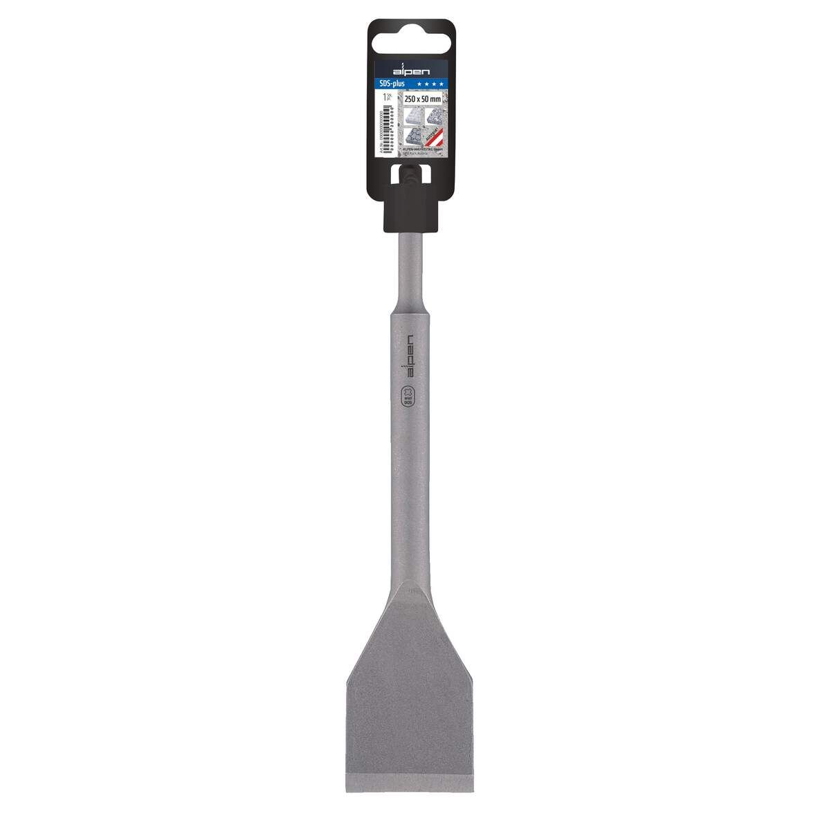 ALPEN Meißel SDS-plus breit gekröpft 250x50mm SB