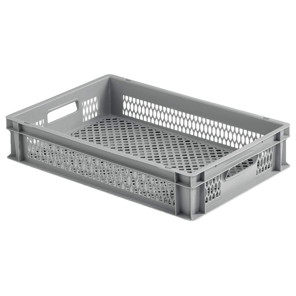 ALUTEC Industrie-Kund -Behälter 24l 600x400x120mm vergittert