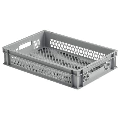 ALUTEC Industrie-Kund -Behälter 24l 600x400x120mm vergittert