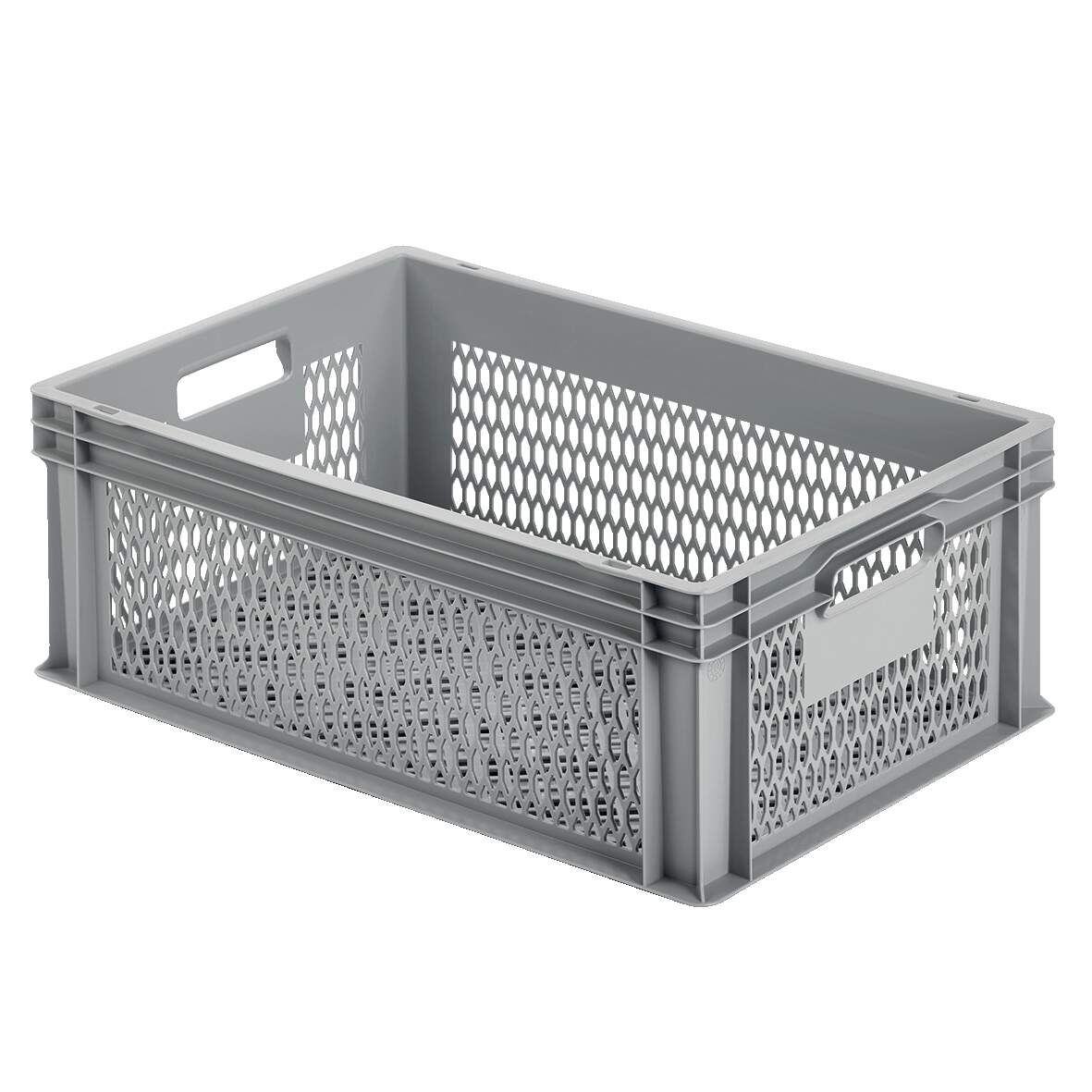 ALUTEC Industrie-Kund -Behälter 39l 600x400x224mm vergittert