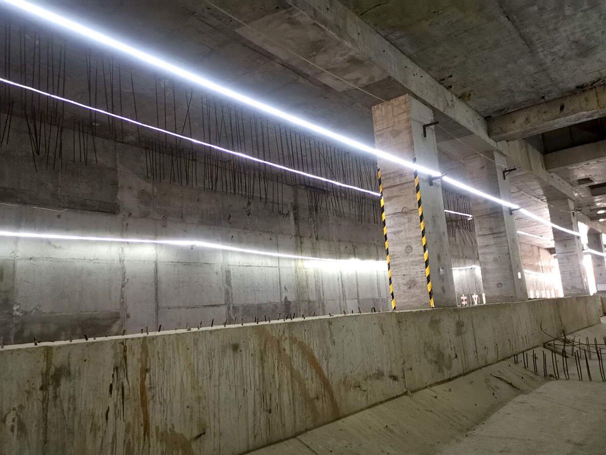 ASSCHWABE LED-Lichtbandtrommel 25m IP65 37500lm, 4000K