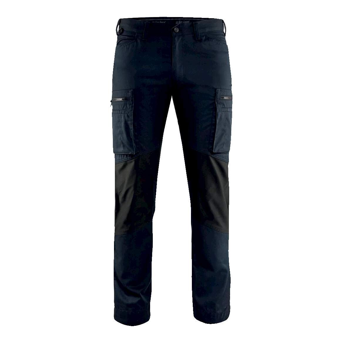 BLAKLÄDER Bundhose Service Stretch Gr.58 dunkelblau/schwarz