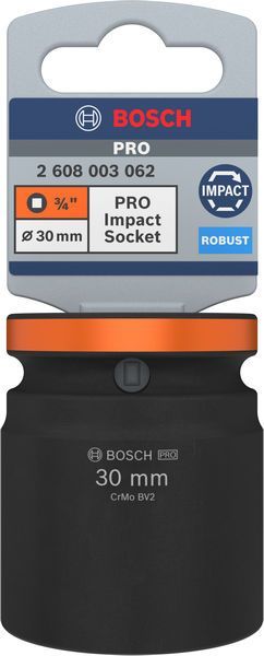 BOSCH &quot;PRO Impact Steckschlüsselsatz, 3/4&quot;&quot;, 30 mm, Standard&quot;