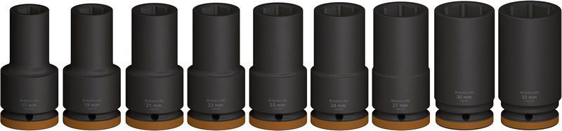 BOSCH &quot;PRO Impact Steckschlüsselsatz Set, 3/4&quot;&quot;, tief, 9‑tlg.&quot;