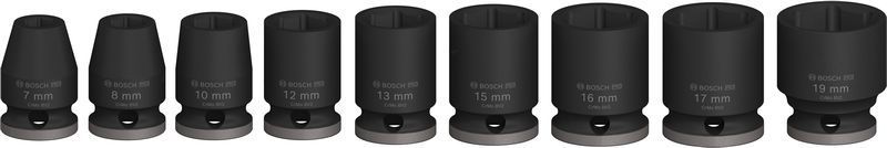 BOSCH &quot;PRO Impact Steckschlüsselsatz Set, 3/8&quot;&quot;, Standard, 9‑tlg.&quot;