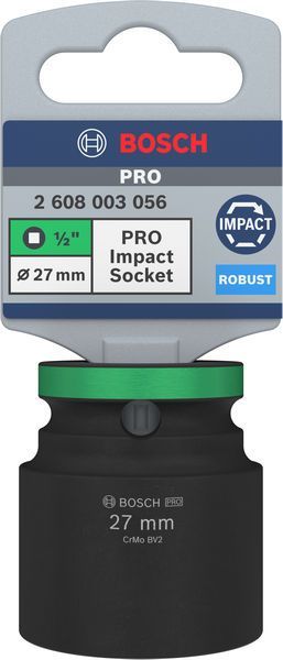 BOSCH &quot;PRO Impact Steckschlüsselsatz, 1/2&quot;&quot;, 27 mm, Standard&quot;
