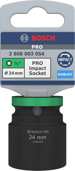 BOSCH &quot;PRO Impact Steckschlüsselsatz, 1/2&quot;&quot;, 24 mm, Standard&quot;