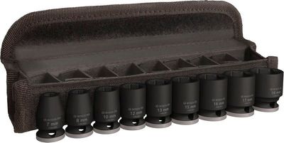 BOSCH &quot;PRO Impact Steckschlüsselsatz Set, 3/8&quot;&quot;, Standard, 9‑tlg.&quot;