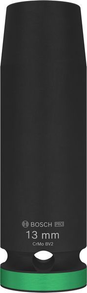 BOSCH &quot;PRO Impact Steckschlüsselsatz, 1/2&quot;&quot;, 13 mm, tief&quot;