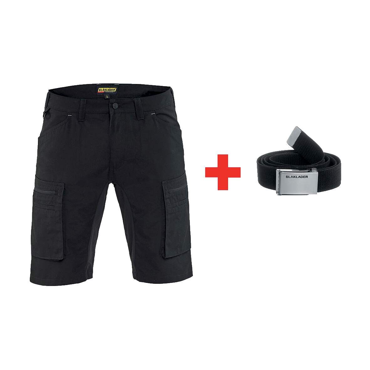 BLAKLÄDER Short Service Stretch Gr.58 schwarz