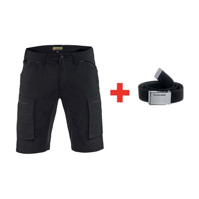 BLAKLÄDER Short Service Stretch Gr.58 schwarz