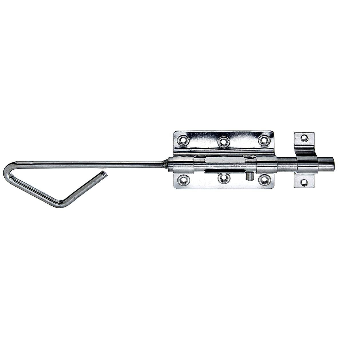ALBERTS Bolzen-Stangenriegel NIRO mit befür Schlaufe,15,5mm,DM 320