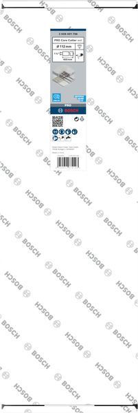 BOSCH &quot;PRO Nassbohrkrone, 112 x 450 mm, 1 1/4&quot;&quot; UNC&quot;