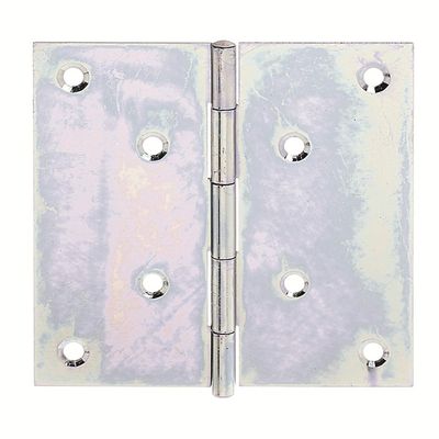 ALBERTS Scharnier quadr.gerollt verzinkt 100x100x1,2mm