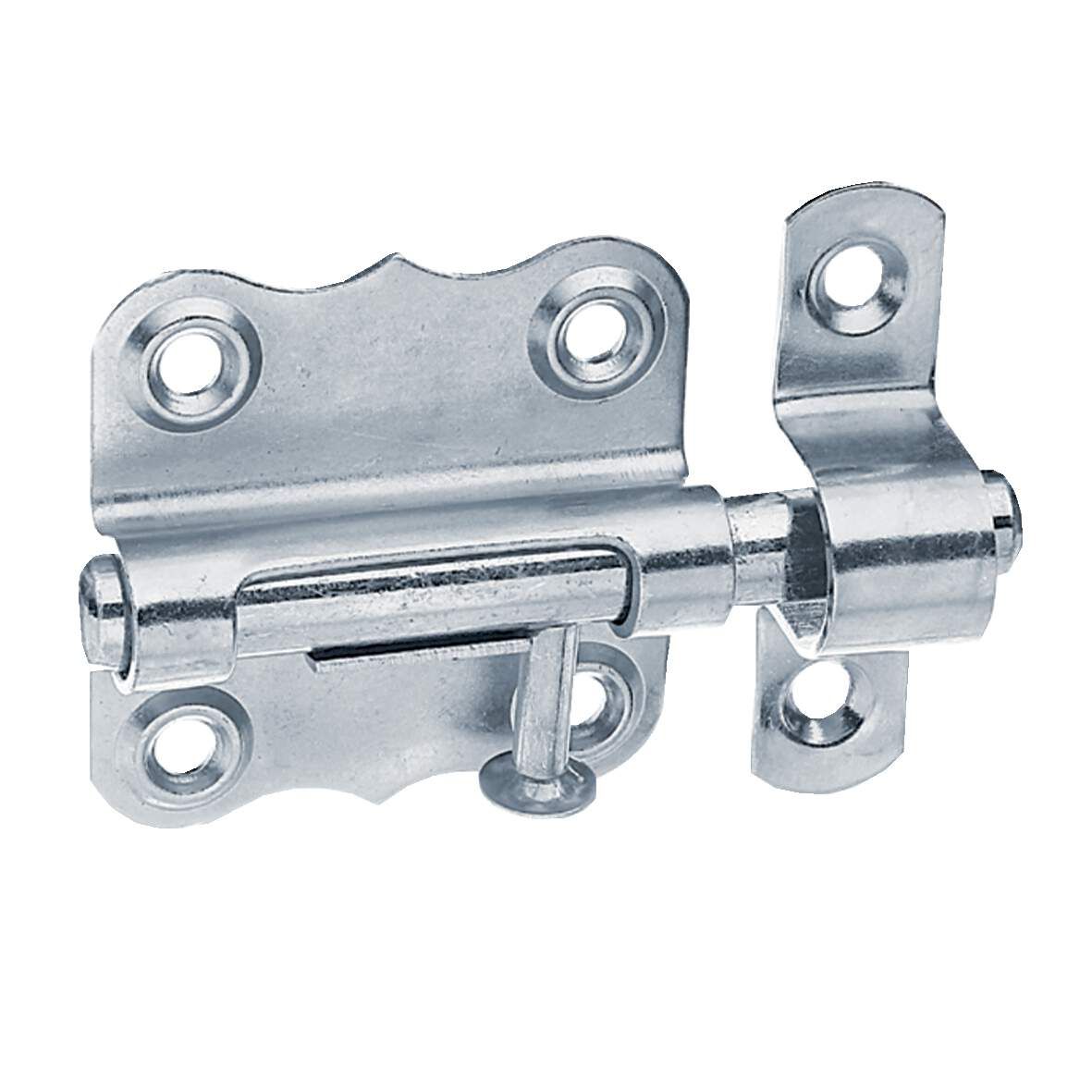 ALBERTS Grendelriegel o.Feder NIRO 39x38mm/61x37mm,mit Knopfgriff