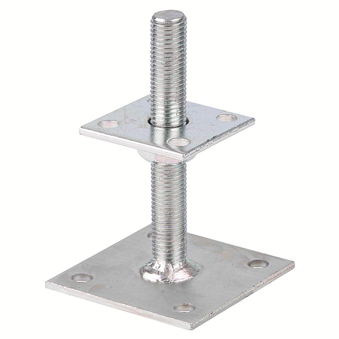 ALBERTS Pfostenträger-I höhenverstellb verzinkt 70x100mm,Höhe 30-150