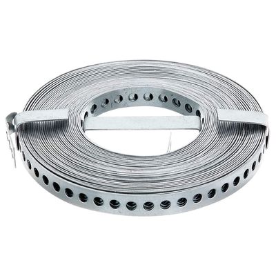 ALBERTS Lochband sendzimir-verzinkt 12x8mm/10m