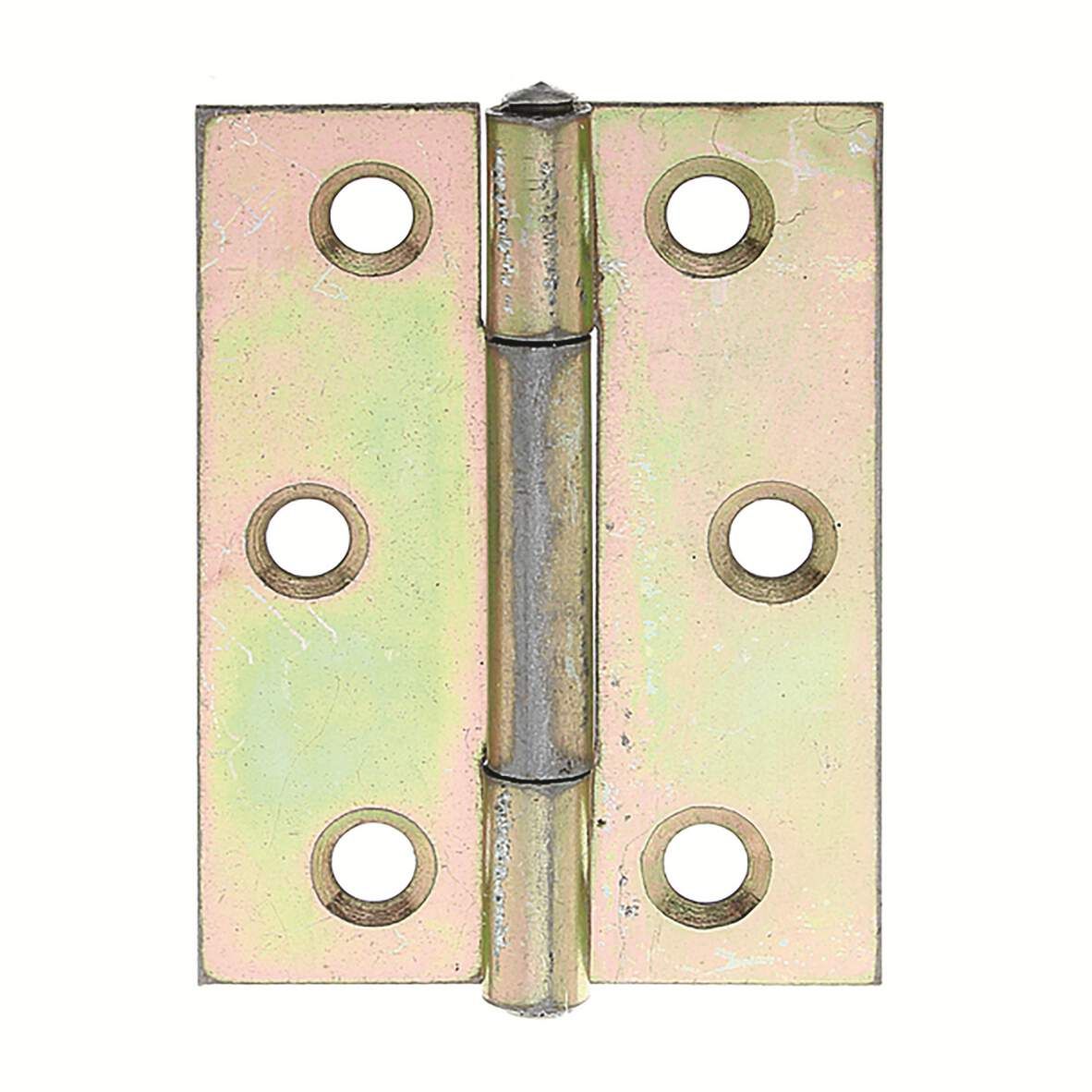 ALBERTS Scharnier halbbreit gerollt verzinkt 51x37x1mm