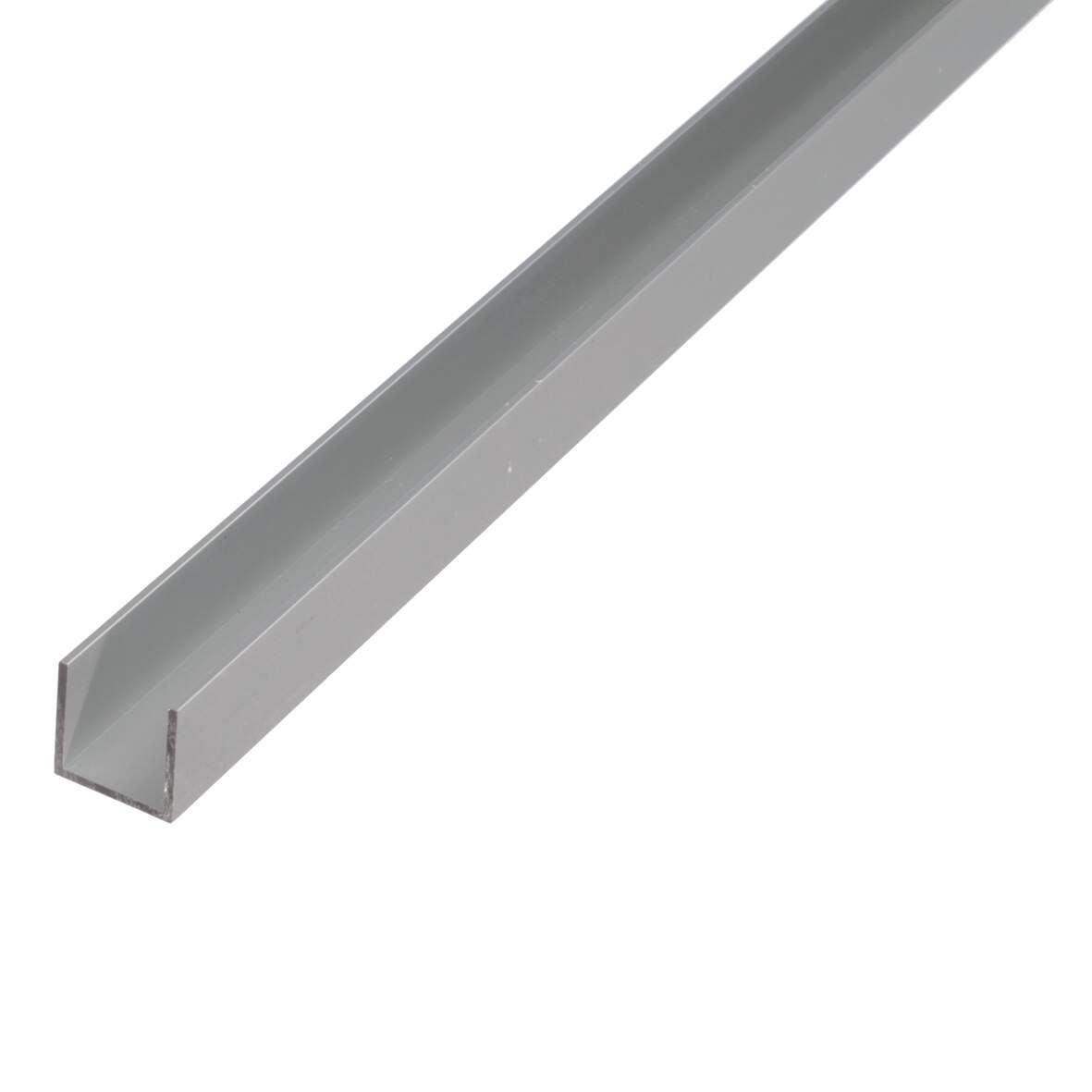 ALBERTS U-Profil Alu silber elox. 2m/8x10x8x1,3mm