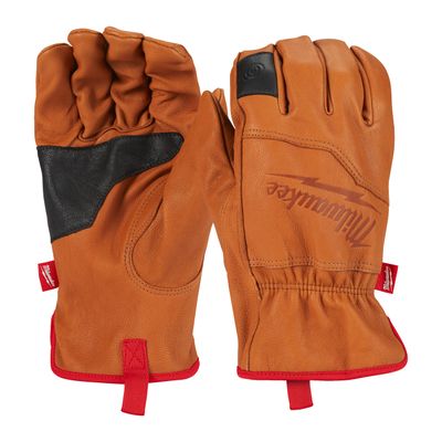 MILWAUKEE Arbeitshandschuhe Leder Größe 7 (S)