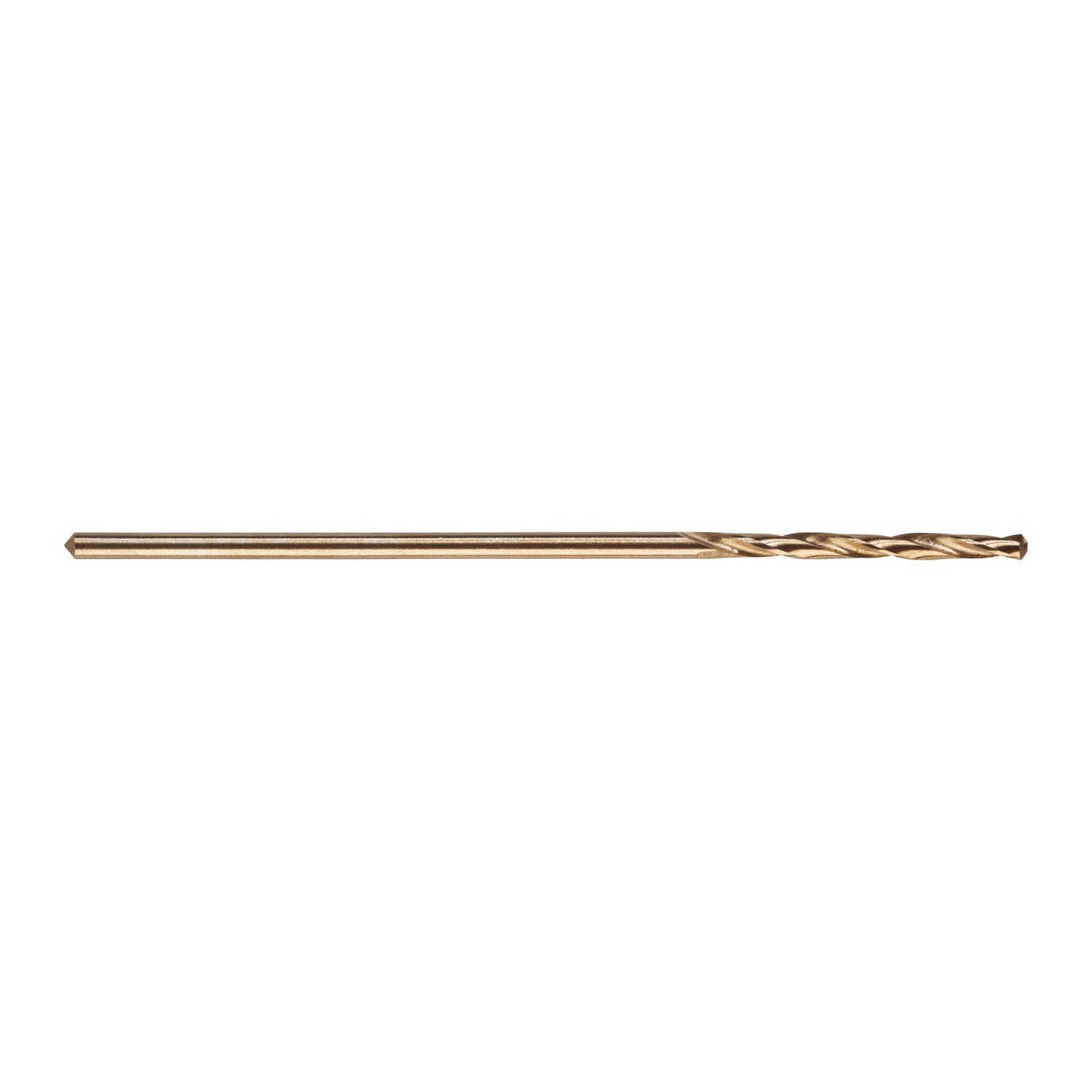 MILWAUKEE 1,0 x 34 mm, HSS-G Co HSS-G RED COBALT Metallbohrer DIN 338   10er Pack