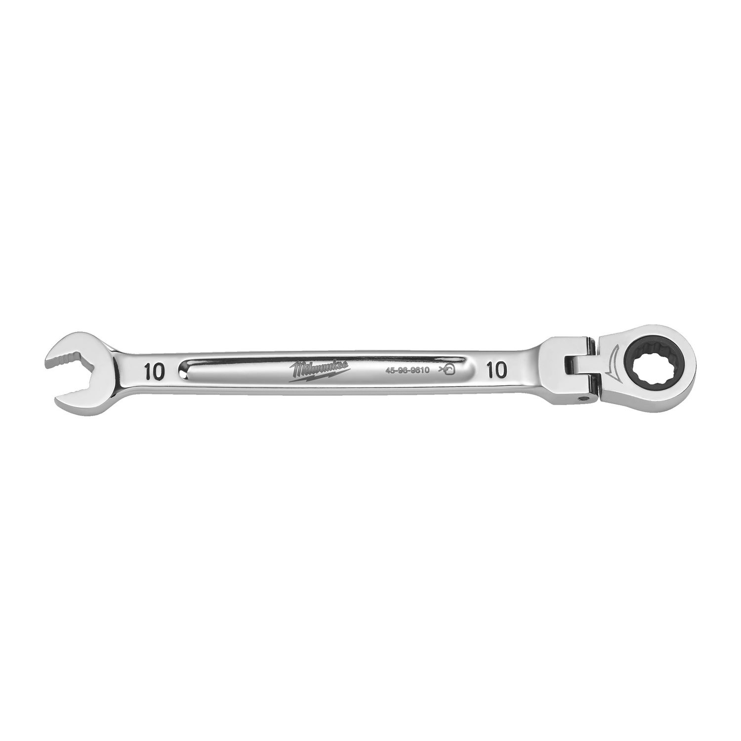 MILWAUKEE 10 mm MAX BITE Gelenk-Ratschen-Ringmaulschlüssel