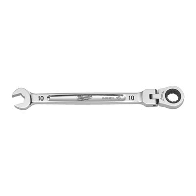MILWAUKEE 10 mm MAX BITE Gelenk-Ratschen-Ringmaulschlüssel