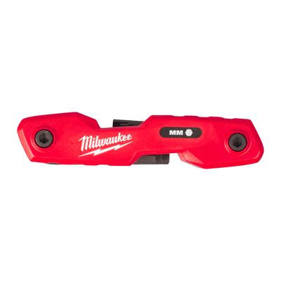 MILWAUKEE 1.5, 2, 2.5, 3, 4, 5, 6, 8 mm Klappschlüssel-Set Innensechskant