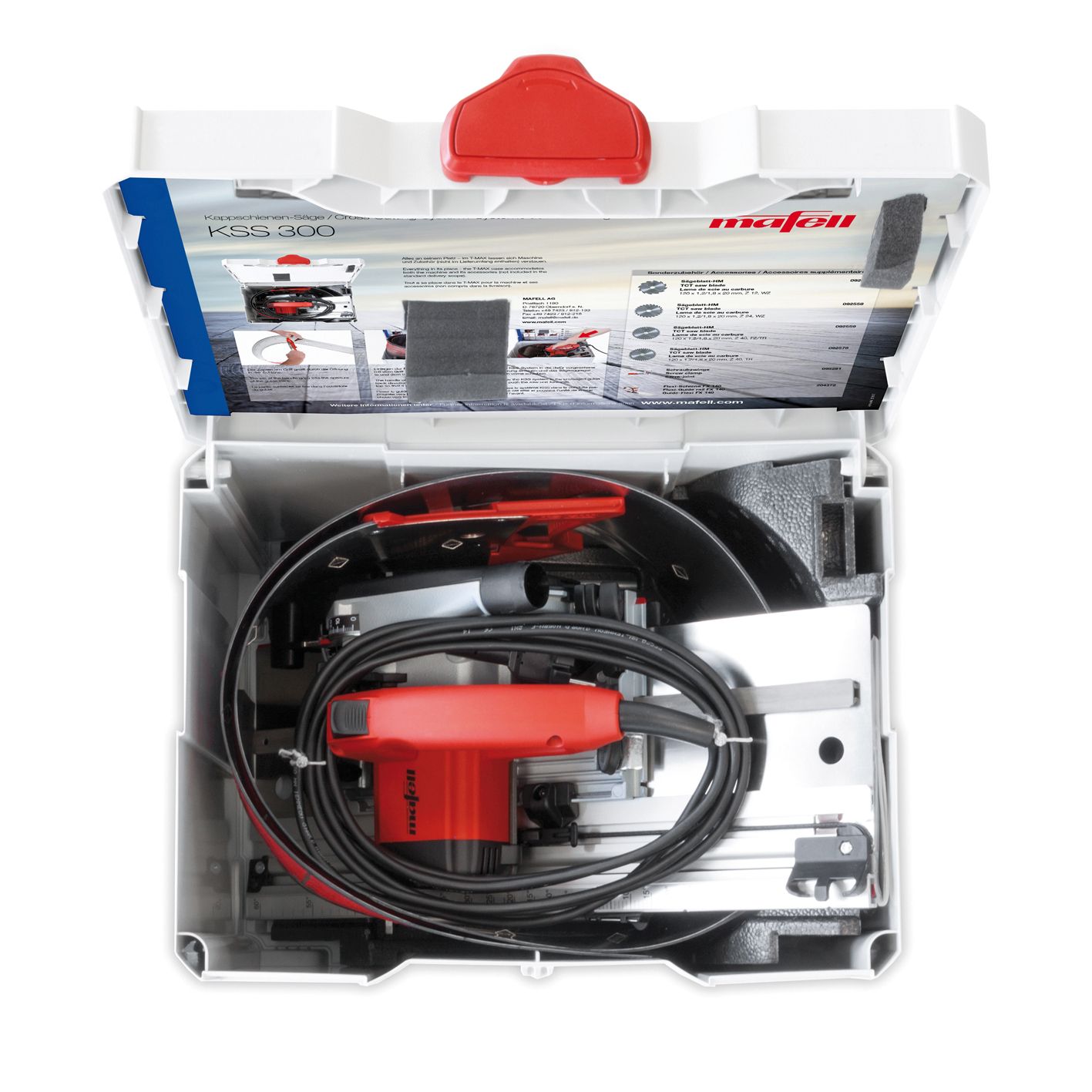 MAFELL Kappschienen-Säge KSS 300 MaxiMAX im T-MAX