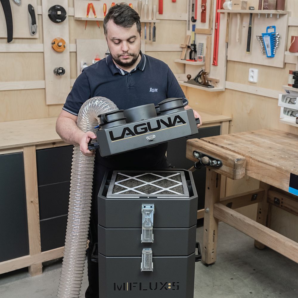 LAGUNA Box mit Kohlefiltern M9000 für MFlux5