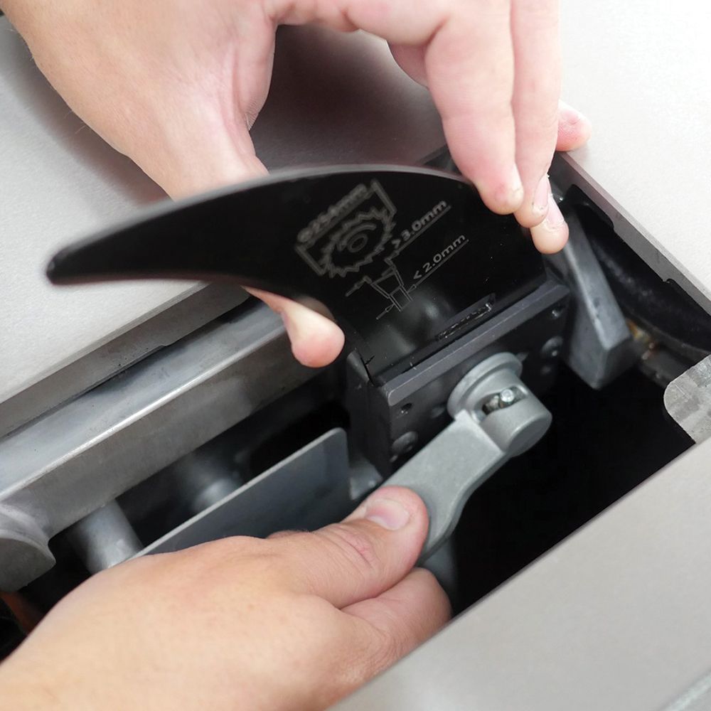 LAGUNA Spaltkeil für verdeckte Schnitte