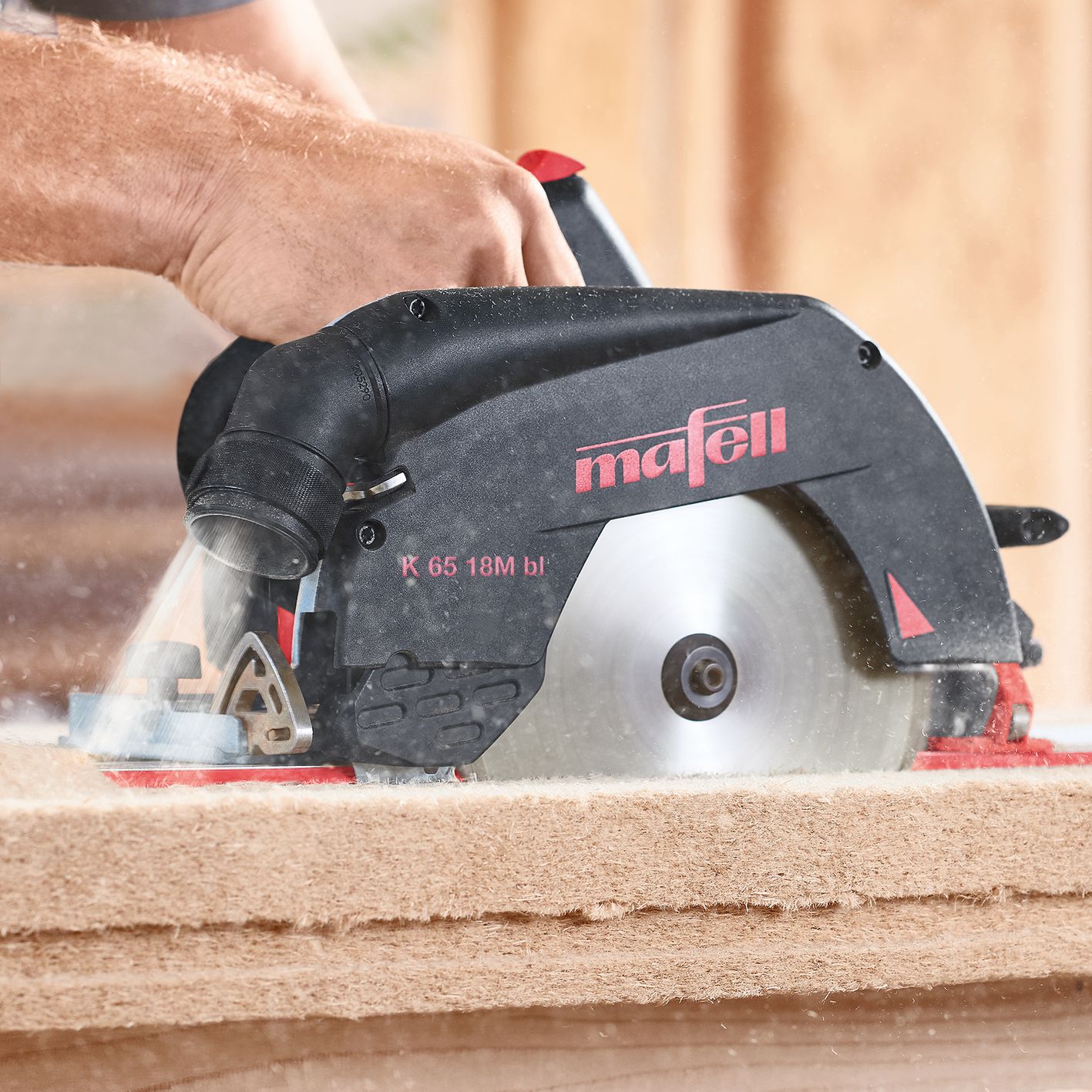 MAFELL Akku-Handkreissäge K 65 18M bl PURE im T-MAX