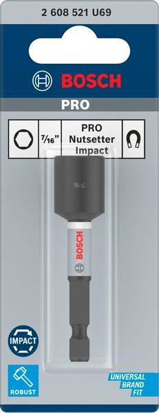 BOSCH &quot;PRO Nutsetter Impact, 7/16&quot;&quot; x 65 mm&quot;